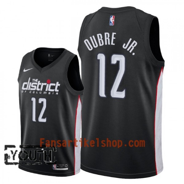 Washington Wizards Trikot Kelly Oubre Jr. 12 2018-19 Nike City Edition Schwarz Swingman - Kinder Washington Wizards Trikot Kelly Oubre Jr. 12 2018-19 Nike City Edition Schwarz Swingman - Kinder